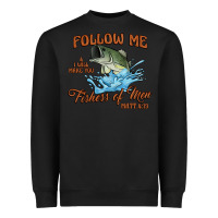 Black fishers of men Heavyweight Sweatshirt - Artiststas