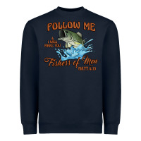 Navy fishers of men Heavyweight Sweatshirt - Artiststas