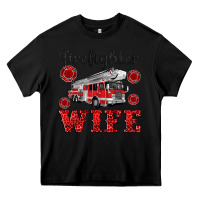 Black firefighter wife Heavy Core Tee - Artiststas