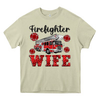 Mossy firefighter wife Heavy Core Tee - Artiststas