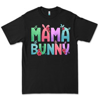 Black easter floral mama bunny Premium Tee - Artiststas