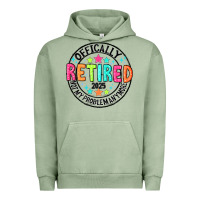 Pigment Oil Green Officially Retired 2025 not my problem anymore Urban Hoodie - CowhideDigitalArt