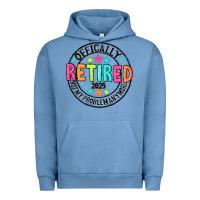 Pigment Pebble Blue Officially Retired 2025 not my problem anymore Urban Hoodie - CowhideDigitalArt