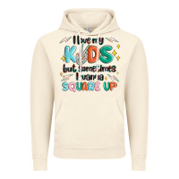 Vintage Artic i love my kids but sometimes i wanna square up Vintage Hoodie - MaliasSmallBusiness