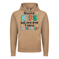 Vintage Coffee i love my kids but sometimes i wanna square up Vintage Hoodie - MaliasSmallBusiness