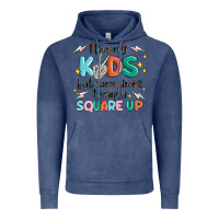 Vintage Denim i love my kids but sometimes i wanna square up Vintage Hoodie - MaliasSmallBusiness