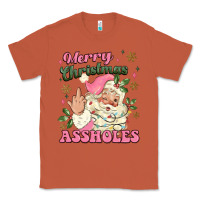 Copper merry christmas assholes Classic Tee - MaliasSmallBusiness
