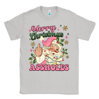 Moon Dust merry christmas assholes Classic Tee - MaliasSmallBusiness