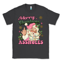 Smoke merry christmas assholes Classic Tee - MaliasSmallBusiness