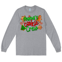 Heather Grey mama's cookie crew Long Sleeve Tee - LillyAllenDesigns