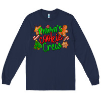 Navy mama's cookie crew Long Sleeve Tee - LillyAllenDesigns