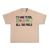 Burro ıt's okay to feel all the feels Urban Heavy Tee - MaliasSmallBusiness