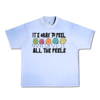 Grape Ice ıt's okay to feel all the feels Urban Heavy Tee - MaliasSmallBusiness