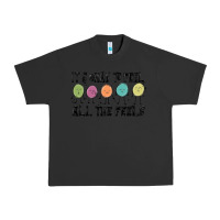 Pigment Black ıt's okay to feel all the feels Urban Heavy Tee - MaliasSmallBusiness