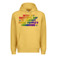 Antique Gold What a beautiful day to respect other people's Premium Hoodie - CowGirlArtShop