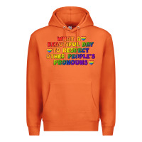 Carrot What a beautiful day to respect other people's Premium Hoodie - CowGirlArtShop