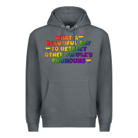 Rock What a beautiful day to respect other people's Premium Hoodie - CowGirlArtShop