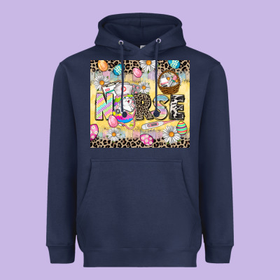 Easter Nurse Easter Day Heavyweight Hoodie Designed By Cowgirlartshop