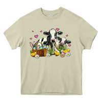 Mossy easter cows with chicks Heavy Core Tee - AdoDesignShop