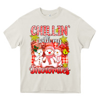 Cream chillin  with my red snowmies Heavy Core Tee - AdoDesignShop