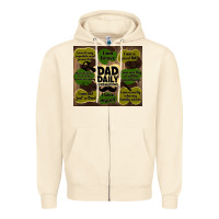 Sandshell dad daily affirmations Zipper Hoodie - TumblerDesignByShophia
