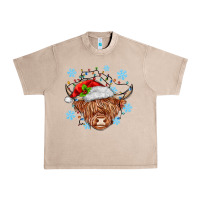 French Oak christmas cow Urban Heavy Tee - MaliasSmallBusiness