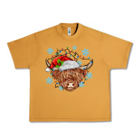 Peanut Butter christmas cow Urban Heavy Tee - MaliasSmallBusiness