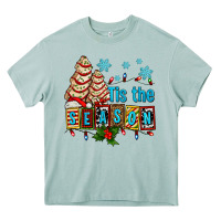 Arona tis the season christmas tree cake ado Heavy Core Tee - AdoDesignShop