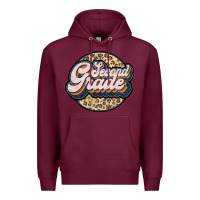 Burgundy second grade Premium Hoodie - JahusDesignShop