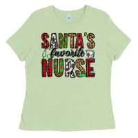 Matcha santa's favorite nurse Ladies Tee - Jasminsmagicworld