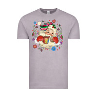 Vintage Zinc mexican christmas santa Vintage Tee - MaliasSmallBusiness