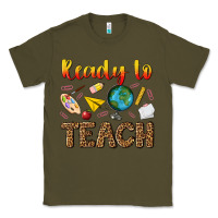 Army Green ready to teach Classic Tee - NancyCooperArtShop