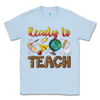 Dusty Blue ready to teach Classic Tee - NancyCooperArtShop
