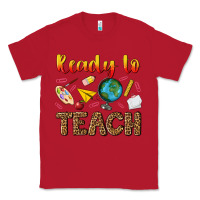 Red ready to teach Classic Tee - NancyCooperArtShop