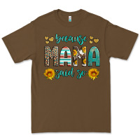 Cacao because mama said so western sunflowers Premium Tee - Artiststas