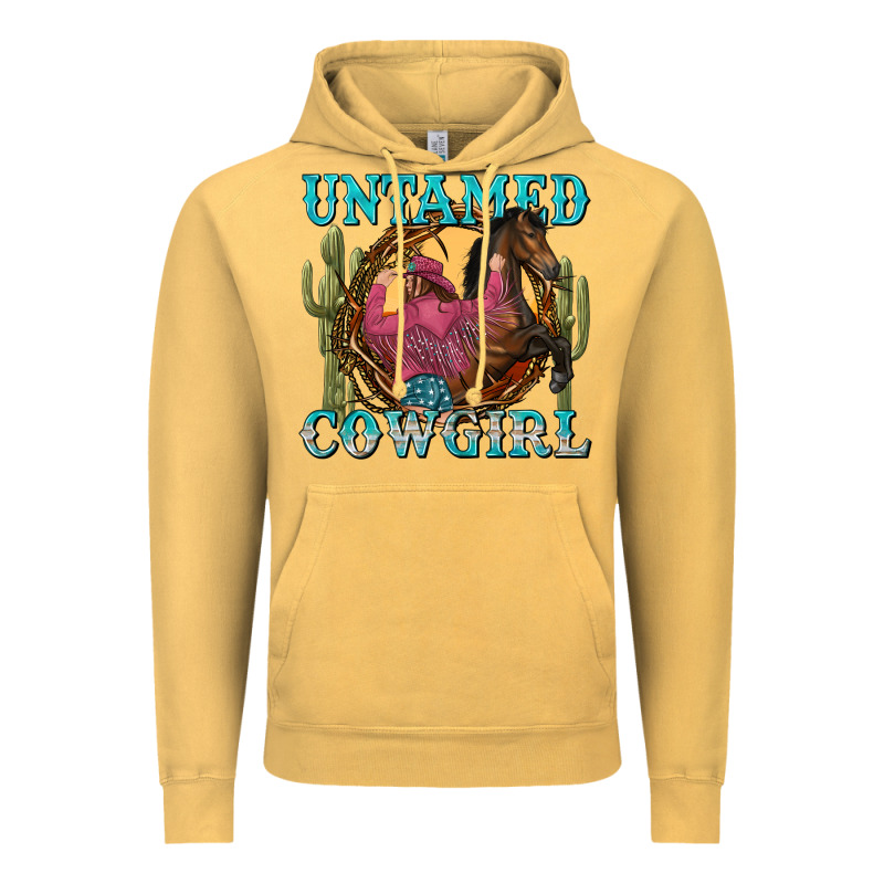 Untamed Cowgirl Vintage Hoodie by NancyCooperArtShop | Teevron