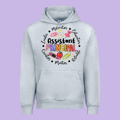 Principal Assistant Urban Hoodie Designed By Cowhidedigitalart