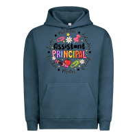 Pigment Midnight Navy Principal Assistant Urban Hoodie - CowhideDigitalArt