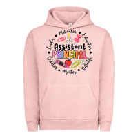 Pigment Salmon Principal Assistant Urban Hoodie - CowhideDigitalArt