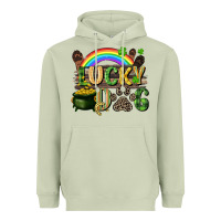 Lucky Dog St. Patrick's Day Heavyweight Hoodie | Teevron