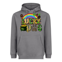 Storm Lucky dog St. Patrick's Day Heavyweight Hoodie - CowGirlArtShop