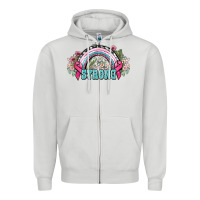 Dove Grey Strong Cancer rainbow Cancer Awareness Zipper Hoodie - HowdyJamesFarm