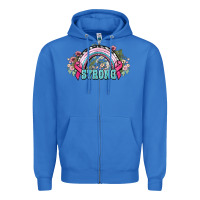 True Royal Strong Cancer rainbow Cancer Awareness Zipper Hoodie - HowdyJamesFarm