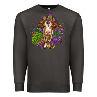 Smoke simmental mardi gras Premium Sweatshirt - OliviaCreatesArt