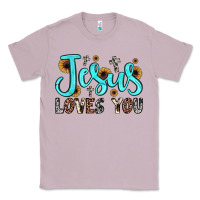 Lilac jesus loves you Classic Tee - JahusDesignShop