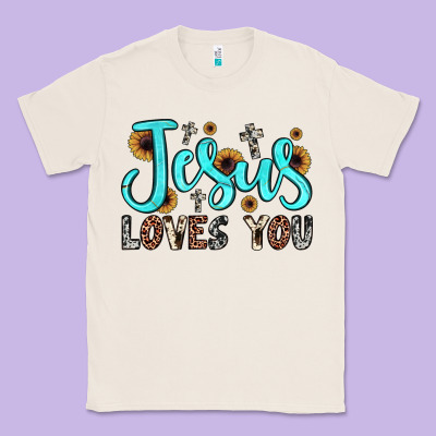 Jesus Loves You Classic Tee Designed By Jahusdesignshop