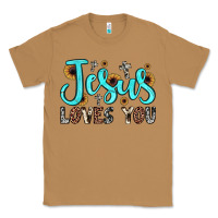 Toasted Coconut jesus loves you Classic Tee - JahusDesignShop