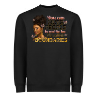Black you can mute people in real life too it's called b Heavyweight Sweatshirt - Artiststas
