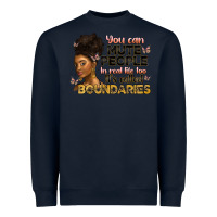 Navy you can mute people in real life too it's called b Heavyweight Sweatshirt - Artiststas