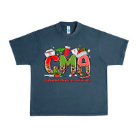 Midnight Navy cma certified medical assistant Urban Heavy Tee - MaliasSmallBusiness